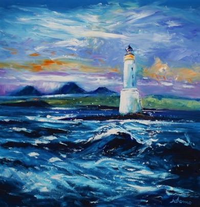 Skervule Light on the Sound of Jura 40x40 Skervule Light on the Sound of Jura 40x40